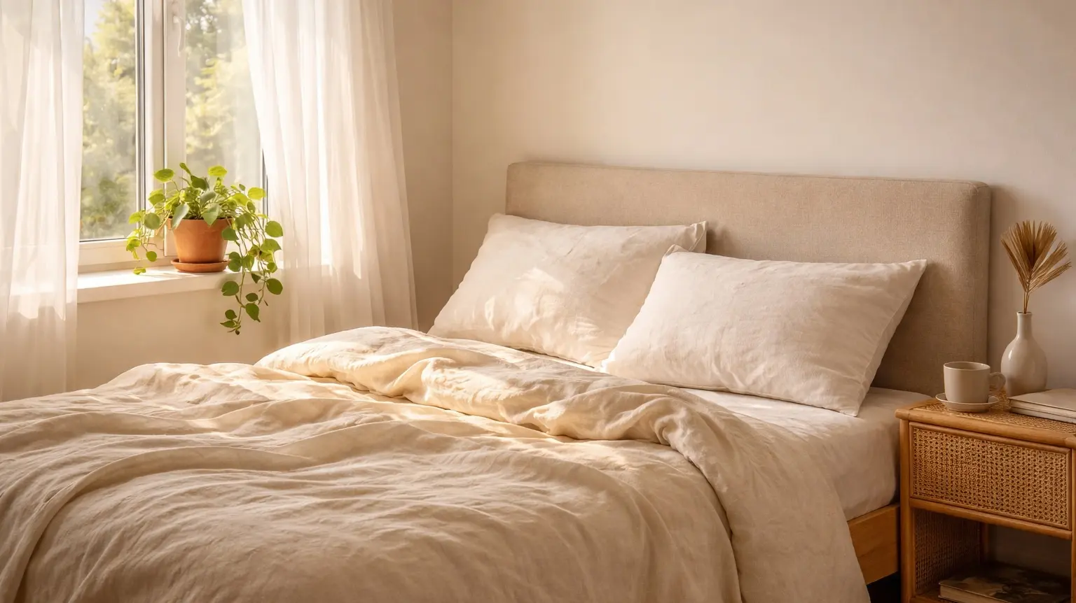 Your Small Bedroom Spring Refresh Doesn’t Need New Furniture — Just These 4 Texture Swaps