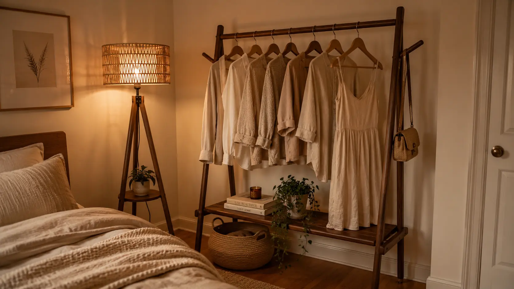 Small Bedroom No Closet Solutions That Actually Look Better Than a Built-In Closet